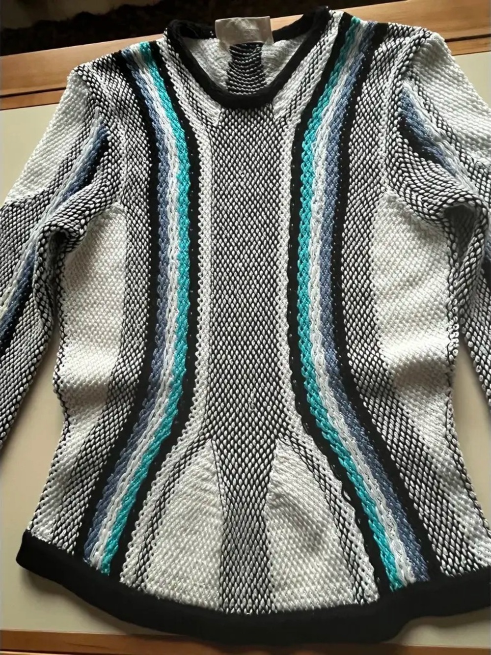 Peter Pilotto Scoop-Neck Striped Knit Sweater - Picture 11 of 15